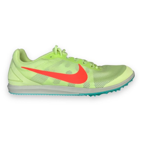 Nike Zoom Rival D Track Racing Spikes Barely Volt Green 907566-700 Men size 11.5 - Picture 1 of 8